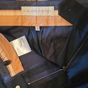 Stella McCartney Black and Tan Trousers